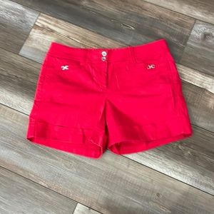 WHBM Red Shorts
